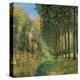 Resting on the Shore of the Brook-Alfred Sisley-Premier Image Canvas