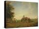 Resting Place of the Arab Horsemen on the Plain, 1870-Eugene Fromentin-Premier Image Canvas