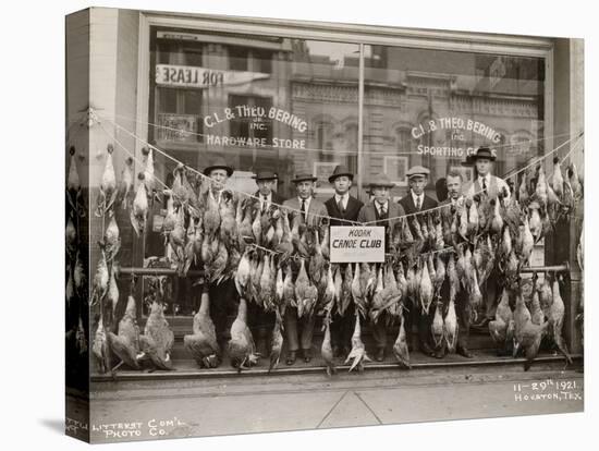 Result of a Duck Shoot Near Houston, Texas, USA, 1921-Litterst Commercial Photo Company-Premier Image Canvas