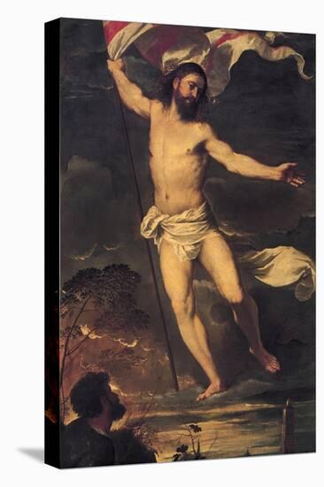 Resurrection of Christ, Detail from Central Panel of Averoldi Altarpiece-Titian (Tiziano Vecelli)-Premier Image Canvas