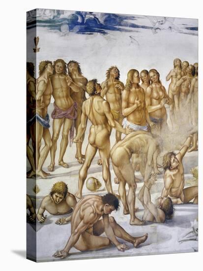Resurrection of Flesh, from Last Judgment Fresco Cycle, 1499-1504-Luca Signorelli-Premier Image Canvas