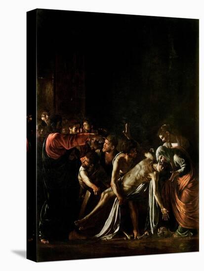 Resurrection of Lazarus-Caravaggio-Premier Image Canvas