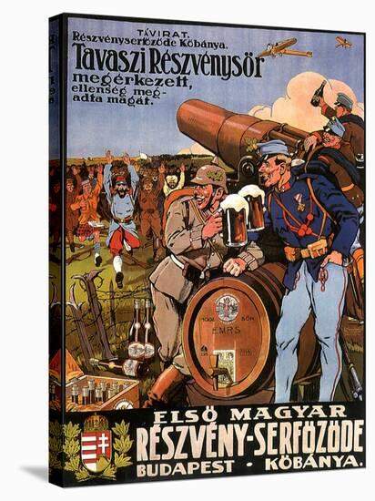 Resveny-Serfozode: Budapest , Hungary Beer, c.1914-null-Premier Image Canvas