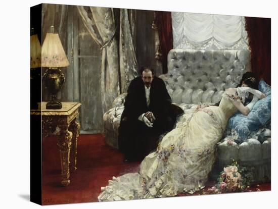 Retour de Bal, 1879-Henri Gervex-Premier Image Canvas