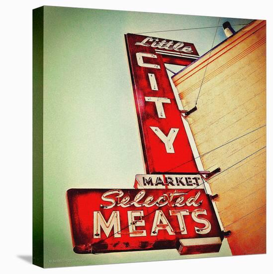 Retro Americana Sign-Salvatore Elia-Premier Image Canvas