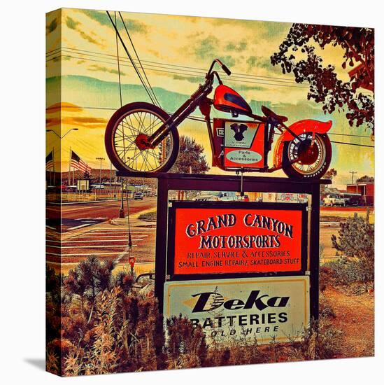 Retro Americana Street Signage-Salvatore Elia-Premier Image Canvas