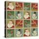 Retro Christmas repeat 1-Holli Conger-Premier Image Canvas