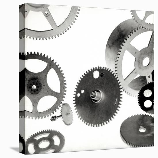 Retro- Gears #6-Alan Blaustein-Stretched Canvas