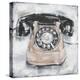 Retro Phone IV-Ethan Harper-Stretched Canvas