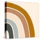 Retro Rainbow II-Victoria Borges-Stretched Canvas