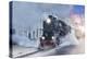 Retro Steam Train.-Breev Sergey-Premier Image Canvas