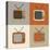 Retro Tv Set Icons-YasnaTen-Stretched Canvas