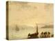 Return from Fishing with Setting Sun-Eugene Louis Boudin-Premier Image Canvas