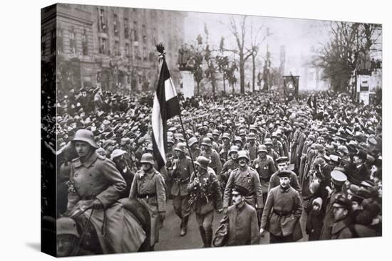 Return of the Guard from the War, Germany, December 1918-Unknown-Premier Image Canvas