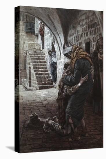 Return of the Prodigal Son-James Tissot-Premier Image Canvas