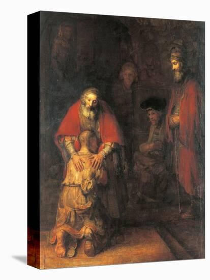 Return of the Prodigal Son-Rembrandt van Rijn-Stretched Canvas