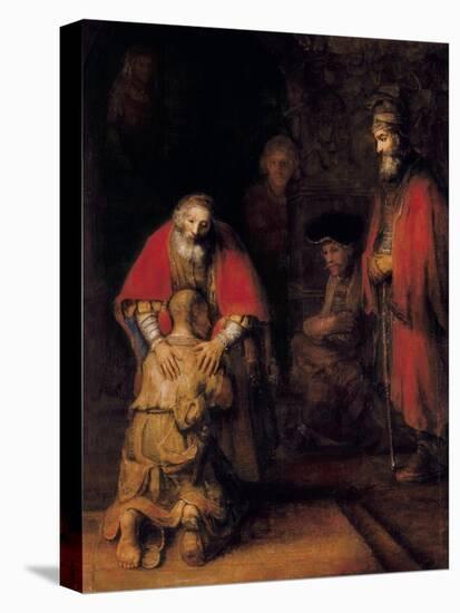 Return of the Prodigal Son-Rembrandt van Rijn-Stretched Canvas