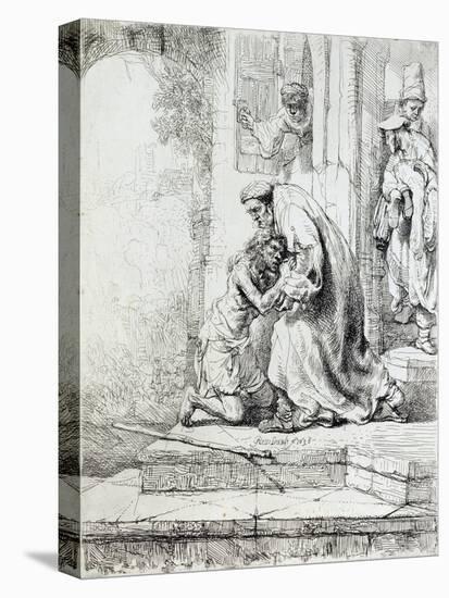 Return of the Prodigal Son-Rembrandt van Rijn-Premier Image Canvas