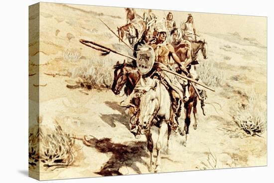 Return of the Warriors, 1906-Charles Marion Russell-Premier Image Canvas