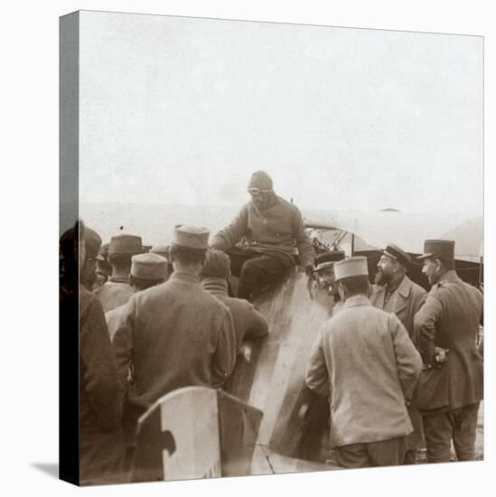 Returning from a mission, c1914-c1918-Unknown-Premier Image Canvas