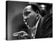 Rev. Martin Luther King Jr. Speaking in First Baptist Church at Rally for Freedom Riders-Paul Schutzer-Premier Image Canvas