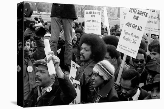 Reverend Jesse Jackson's march for jobs at the White House, 1975-Thomas J. O'halloran-Premier Image Canvas