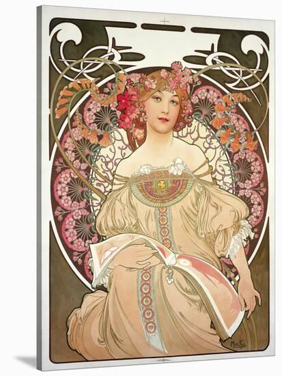 Reverie, 1897-Alphonse Mucha-Premier Image Canvas
