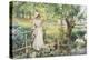 Reverie by the River-Alfred Augustus Glendenning-Premier Image Canvas