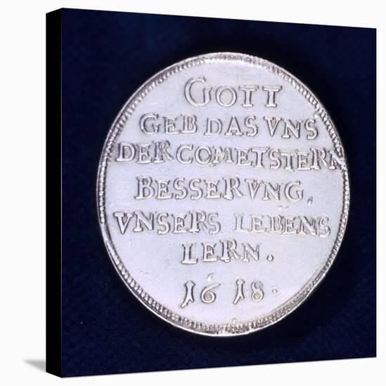 Reverse of a Medal Commemorating the Brilliant Comet of November 1618-null-Premier Image Canvas
