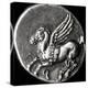Reverse Side of a Coin Depicting Pegasus, from Corinth, 700-300 BC-null-Premier Image Canvas