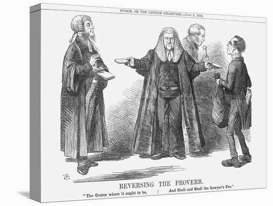Reversing the Proverb, 1864-John Tenniel-Premier Image Canvas