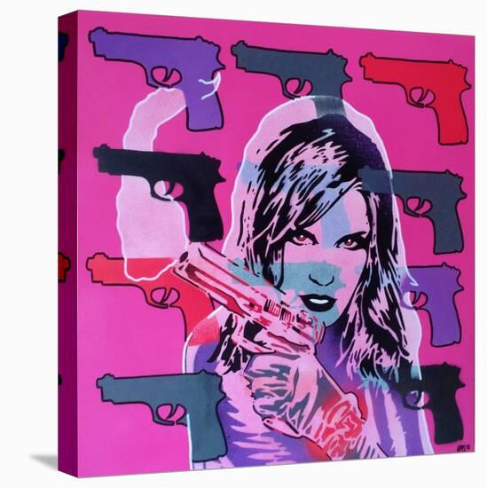 Revolver Pinks-Abstract Graffiti-Premier Image Canvas