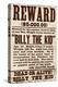 Reward Billy the Kid-null-Premier Image Canvas