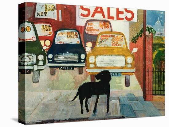 Rex at the Used Car Lot; SALES-Brenda Brin Booker-Premier Image Canvas