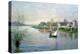 Rhe Seine at Argenteuil, 1872-Alfred Sisley-Premier Image Canvas