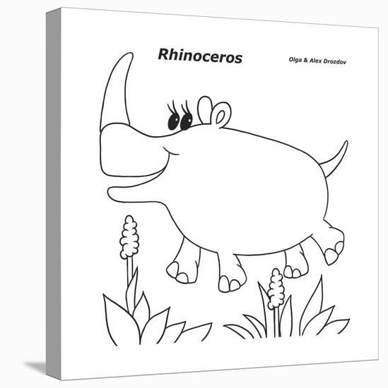 Rhinoceros-Olga And Alexey Drozdov-Premier Image Canvas