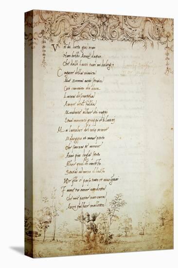 Rhyme in Form of Ballad, Collection of Lorenzo De Medici-null-Premier Image Canvas
