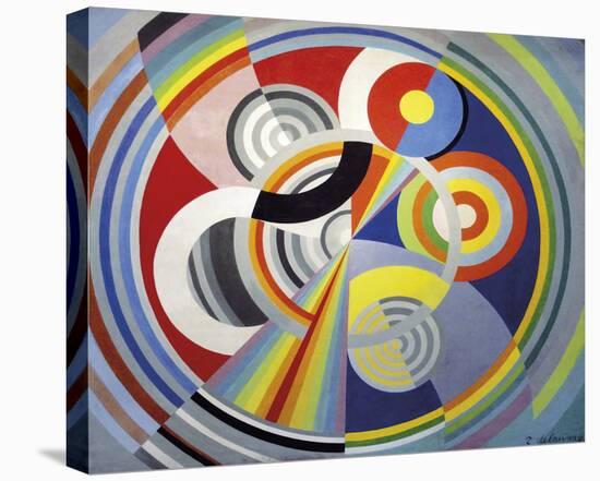 Rhythm Number 1, 1938-Robert Delaunay-Stretched Canvas