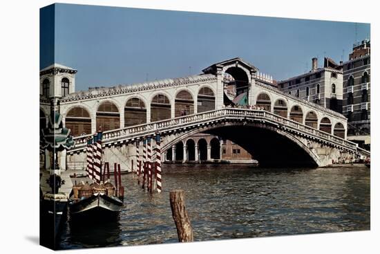 Rialto Bridge, Begun 1588-Antonio Da Ponte-Premier Image Canvas