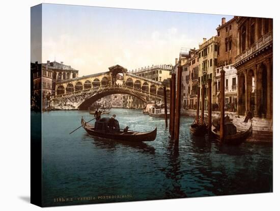 Rialto Bridge, Grand Canal, 1890s-Science Source-Premier Image Canvas