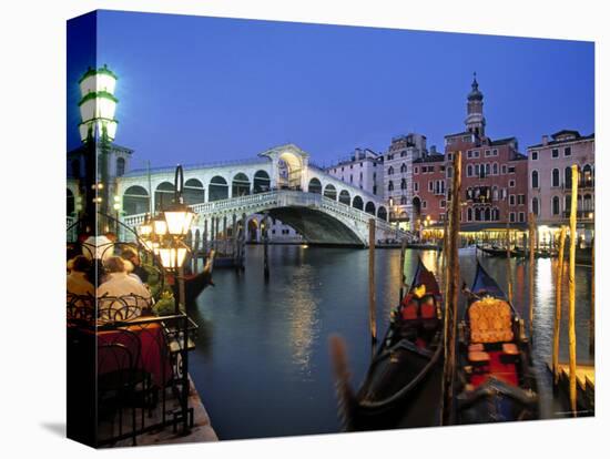 Rialto Bridge, Grand Canal, Venice, Italy-Demetrio Carrasco-Premier Image Canvas