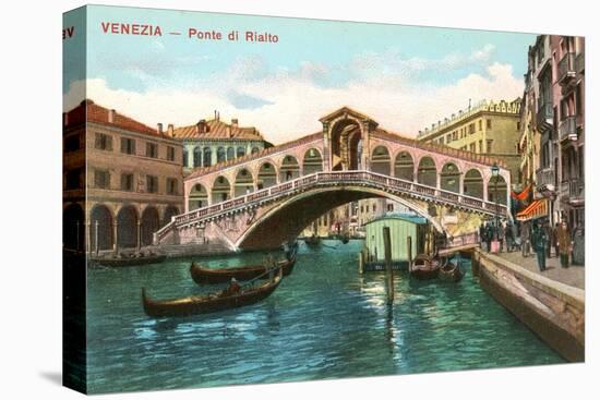 Rialto Bridge, Venice-null-Stretched Canvas