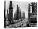 Ribbon of Highway Passing the Signal Hill Oil Field Near Long Beach-Andreas Feininger-Premier Image Canvas