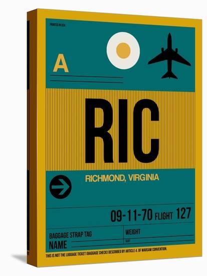 RIC Richmond Luggage Tag I-NaxArt-Stretched Canvas