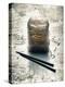 Rice Noodles and Chopsticks (Asia)-Hermann Mock-Premier Image Canvas