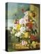 Rich Still Life of Flowers in a Vase-John Wainwright-Premier Image Canvas