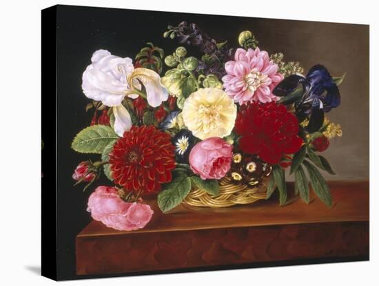 Rich Still Life of Flowers-Mathias Grove-Premier Image Canvas