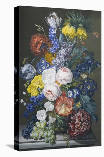Rich Still Life of Summer Flowers-Sebastian Wegmayr-Premier Image Canvas