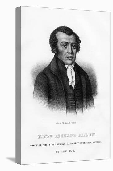Richard Allen, African American Founder of the African Methodist Episcopal Church-null-Premier Image Canvas