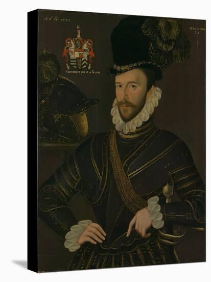 Richard Drake, 1535-1603, C.1577 (Painting)-George Gower-Premier Image Canvas